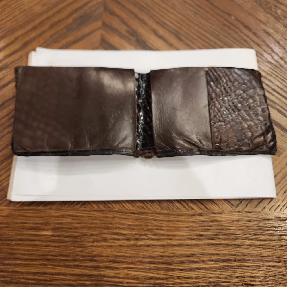 Vintage Genuine Alligator Wallet